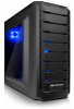 PCS CYCLONE BEHUIZING VOOR GAMING (blauwe led-ventilatoren)