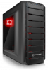PCS CYCLONE BEHUIZING VOOR GAMING (rode led-ventilatoren)