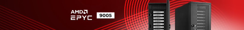 AMD® EPYC™-TOWERSERVERS van de 9004- & 9005-series
