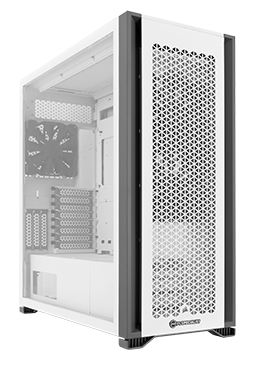 White Gaming PC Case