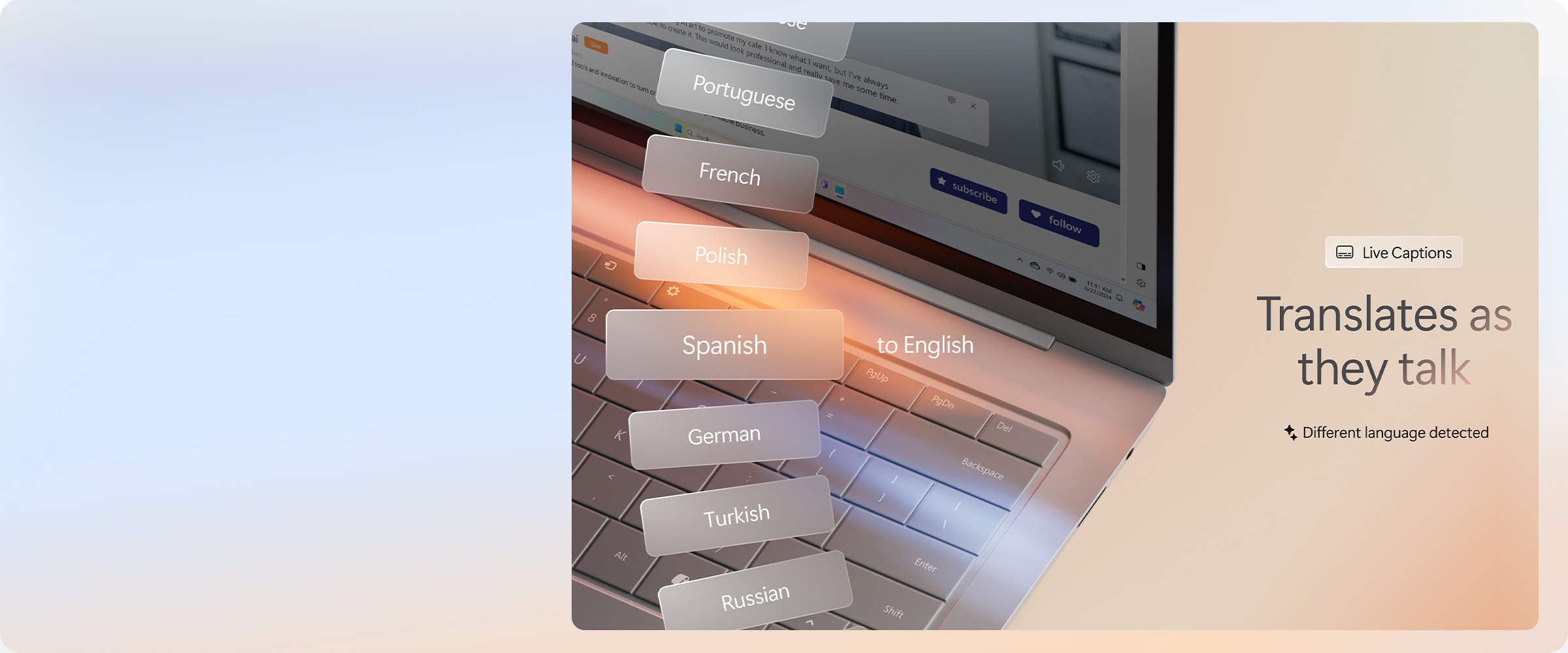 Connect with Live Captions
